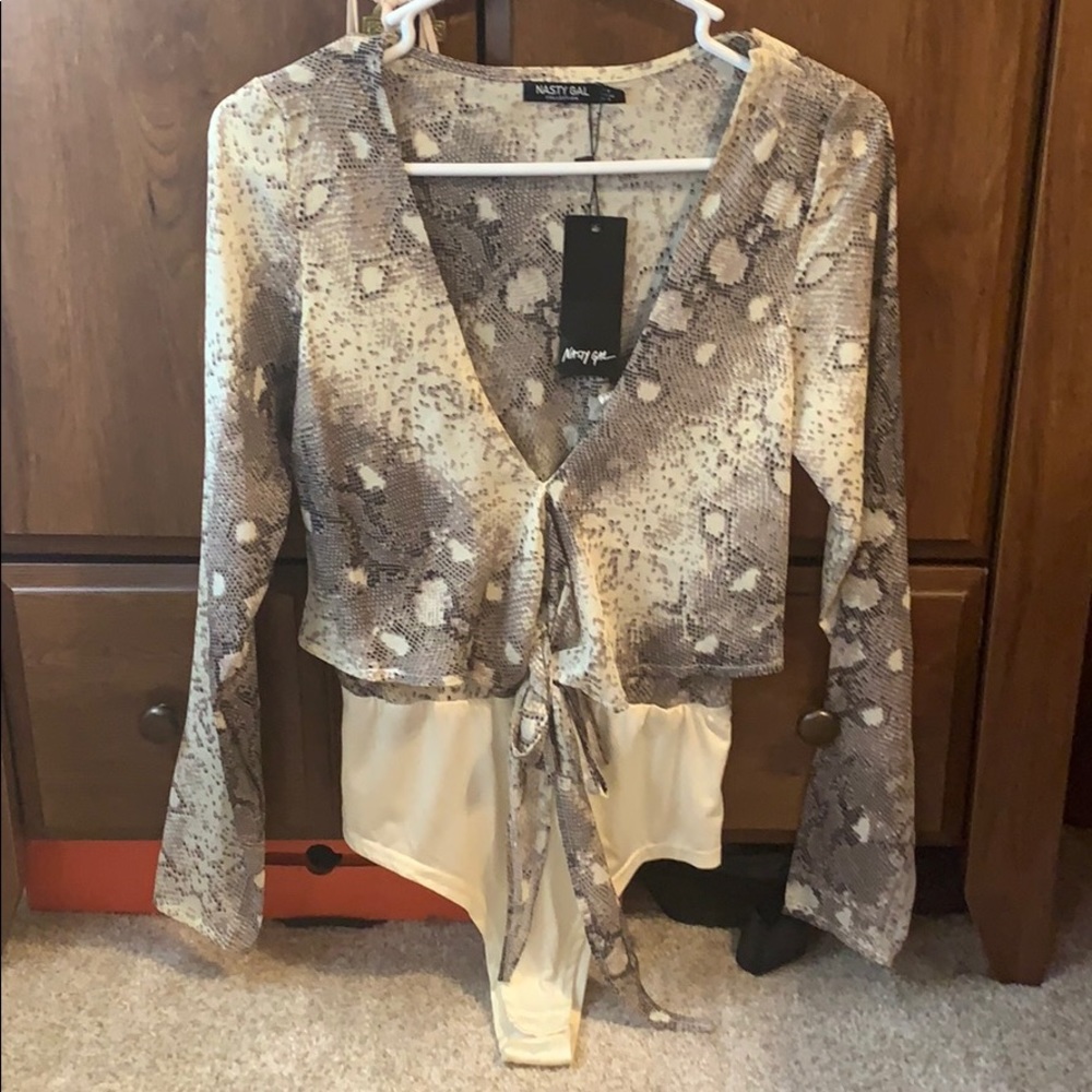 NWT nasty gal bodysuit